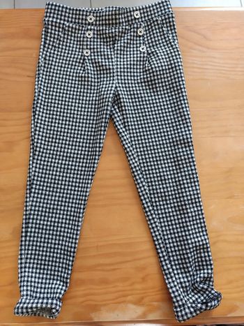 Pantalon Vichy fille 5 ans Orchestra