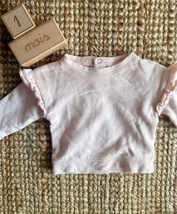 Sweat Kiabi 1mois / 54cm