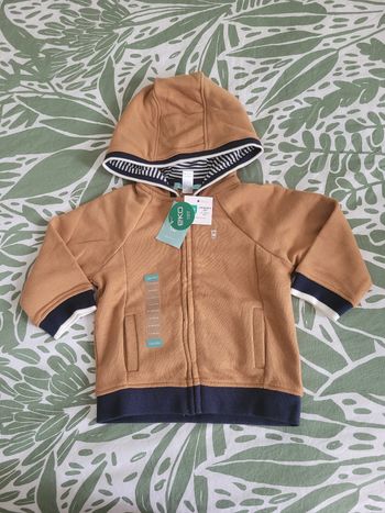 Gilet zippé garçon 