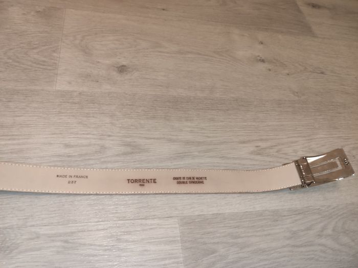 Ceinture cuir de vachette Torrente 95 cm - photo numéro 3