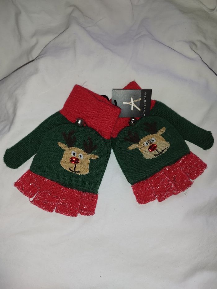 Gant enfant mixte Noël - photo numéro 4