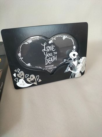 🖤 Cadre photo Mr Jack & Sally - Disney - Tim Burton - Neuf 🖤