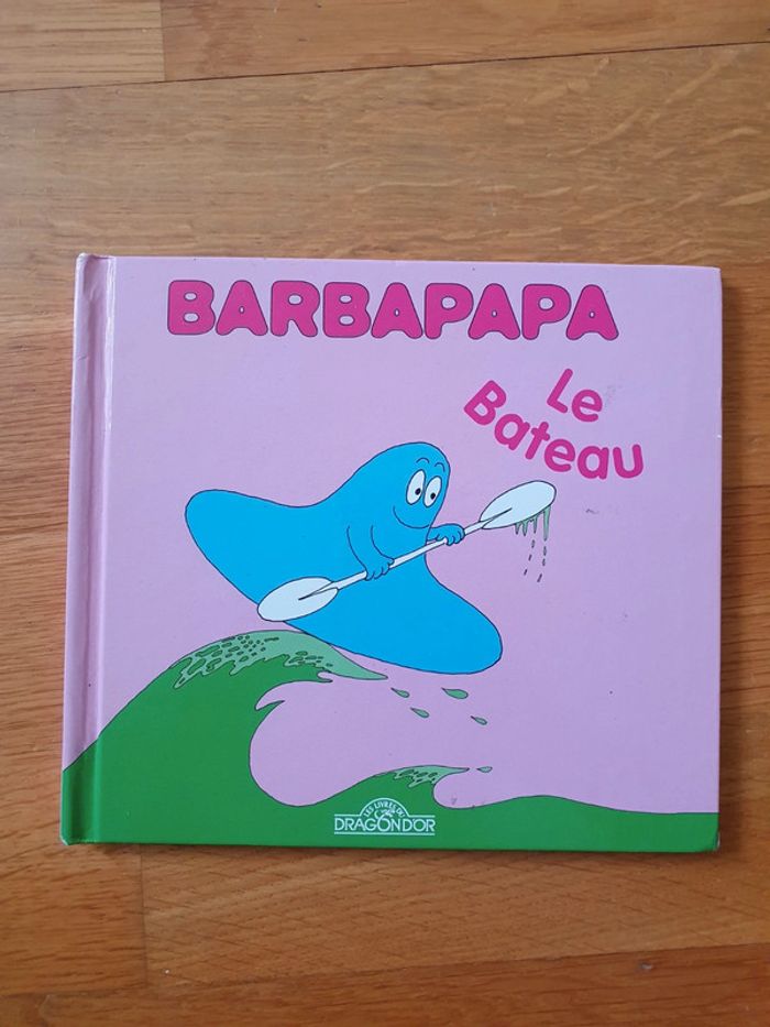 Livre barbapapa le bateau