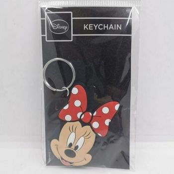MINNIE MOUSE - Porte-Clés Caoutchouc - Head