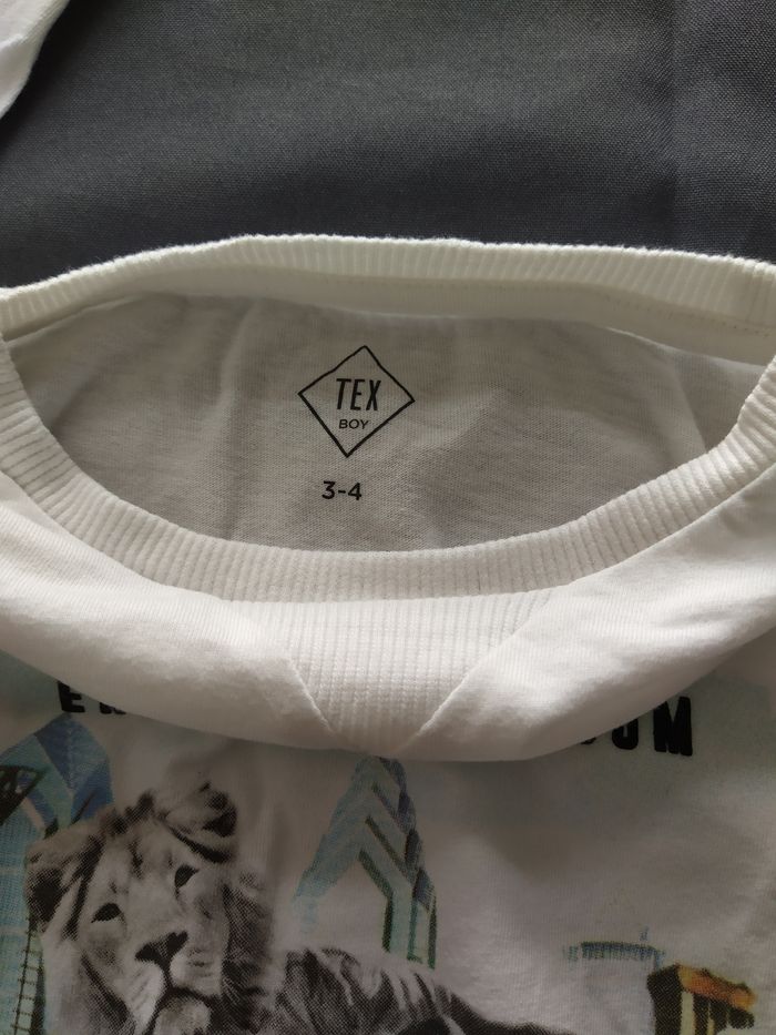 Ter shirt manche longue Lion - photo numéro 4