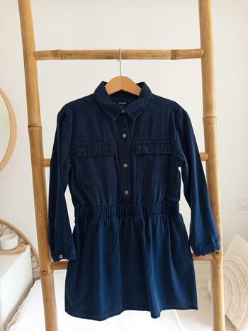 Robe bleu marine 6 ans