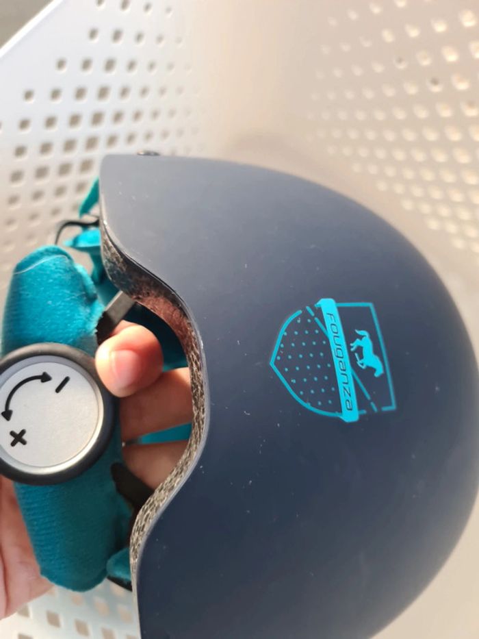 Casque / bombe équitation Fouganza S - photo numéro 4