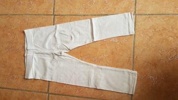 Leggings fille 5-6 ans blanc