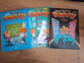 Lot de 3 bd " les ptits diables "