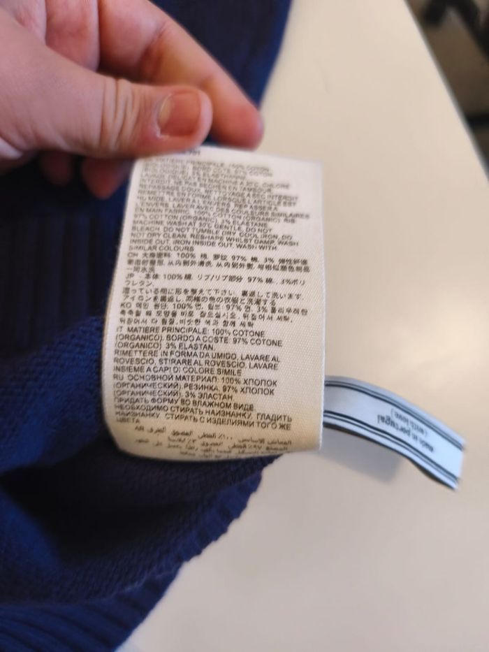 Pull ami paris bleu marine - photo numéro 4