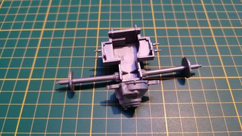 Axe roue arrière pièce miniature Bburago burago Ferrari Testarossa 1984 1/18 1/18e 1/18ème #C42