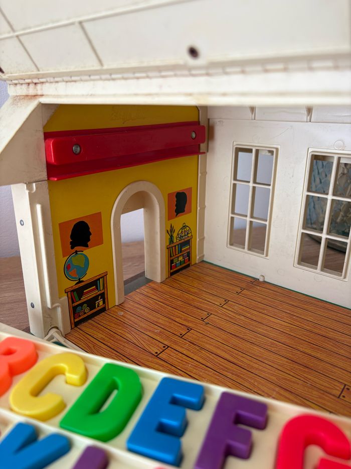 Gros lot vintage école figurines Fisher Price - photo numéro 9