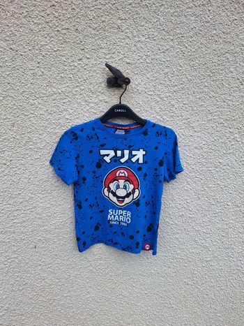 👕 T-shirt manches courtes Super Mario 12 ans