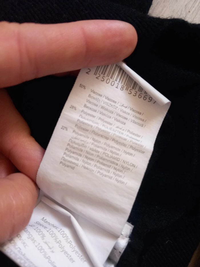 Pull fin noir Camaïeu - photo numéro 3