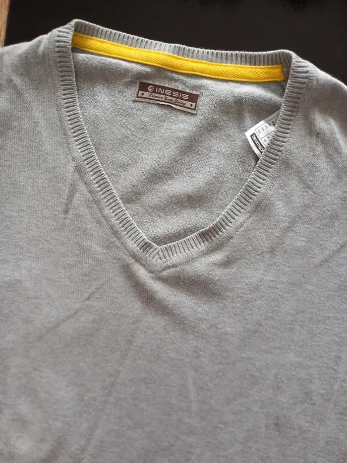 Pull gris homme T.S - photo numéro 6