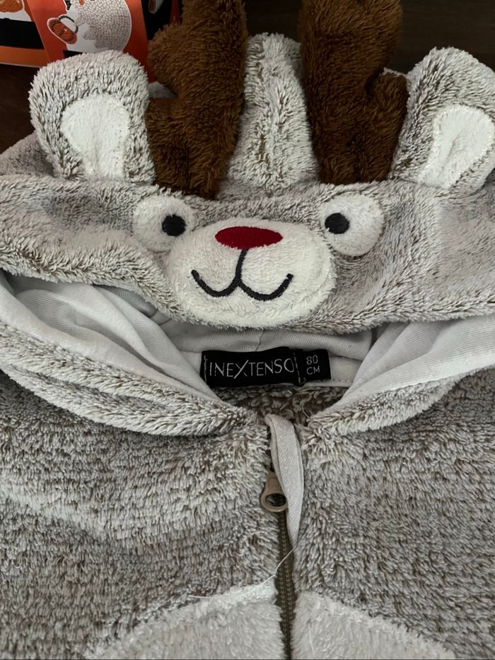 Sur pyjama renne de Noël - photo numéro 2