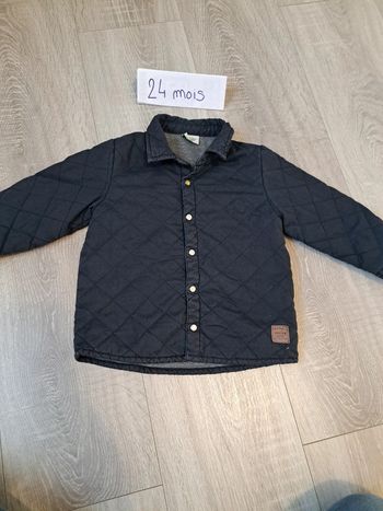 Veste molletonnée 23 mois