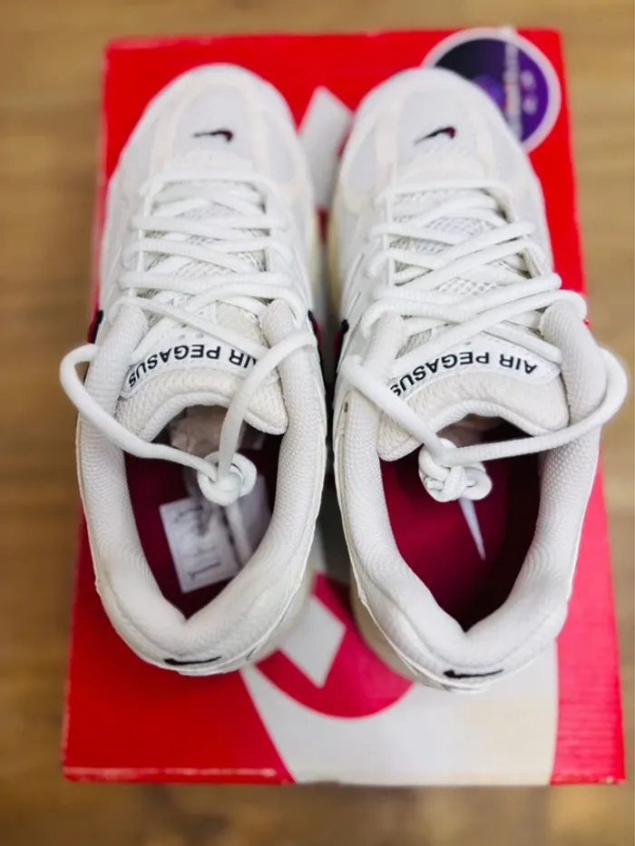 Nike Air Peg 2k5 White Phantom Gym Red Taille 38 - photo numéro 5