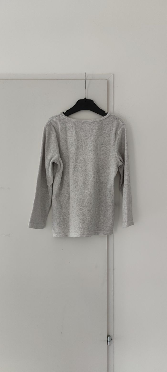 Pyjama Disney fille 6 ans gris et rose – bon état - photo numéro 10