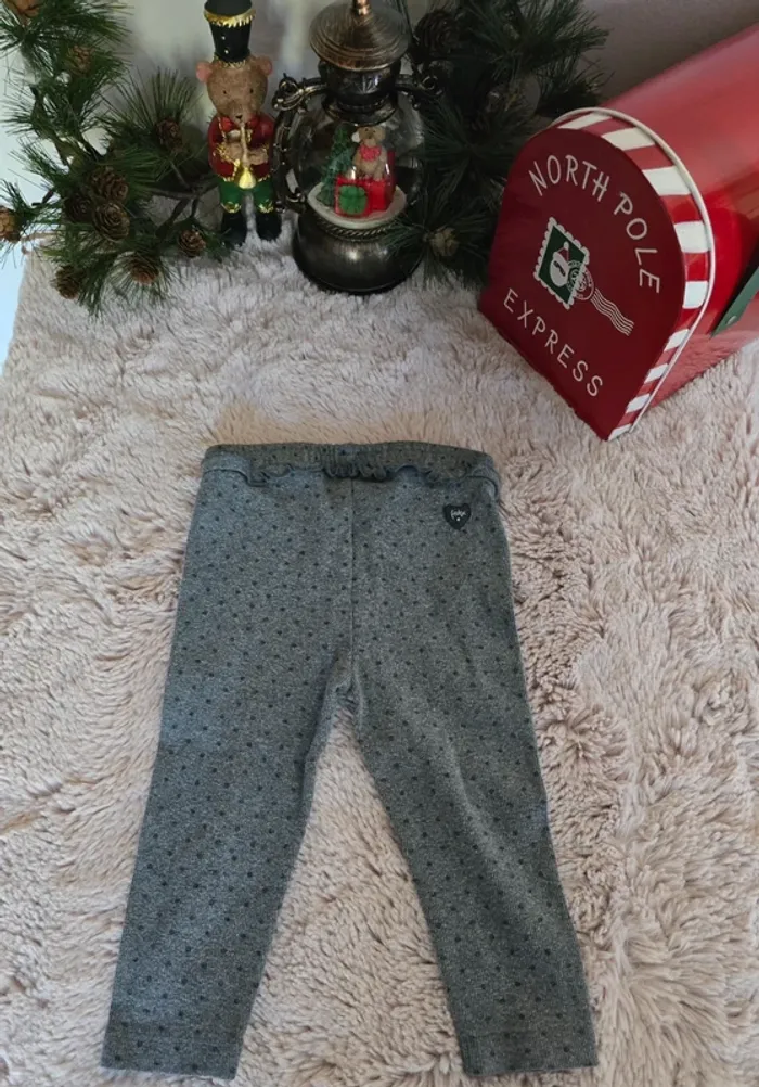 Lot de 2 Pantalons Bébé Fille – Taille 80 cm - photo numéro 6