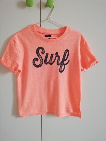 T-shirt enfant orange,  3 ans, KIABI, en excellent état