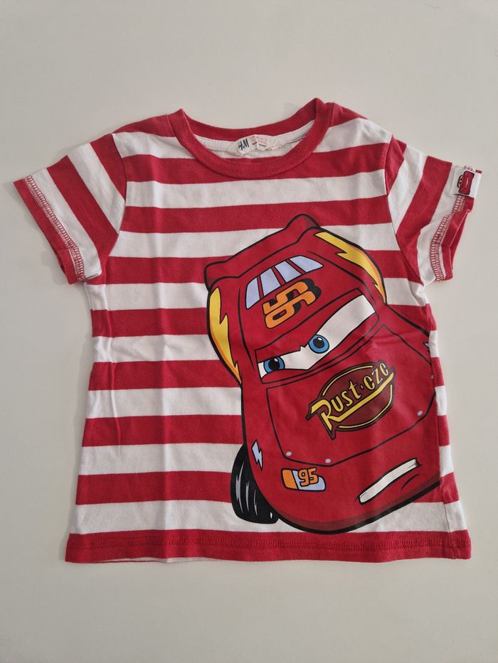 Lot de 5 t-shirts manches courtes garçon 1/ 2 ans H&M - photo numéro 2
