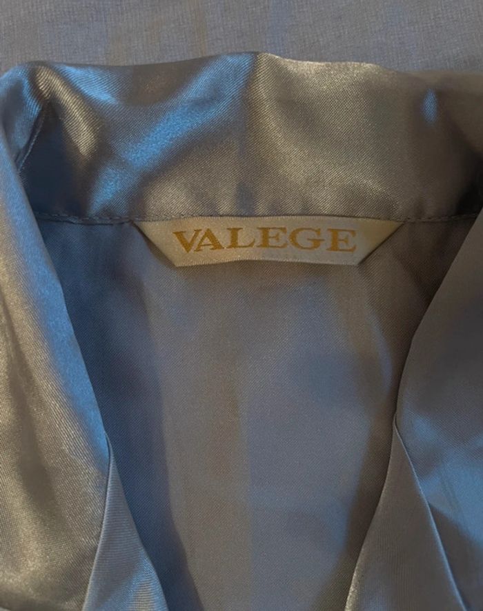 Ensemble en satin gris pailleté Valege - photo numéro 3