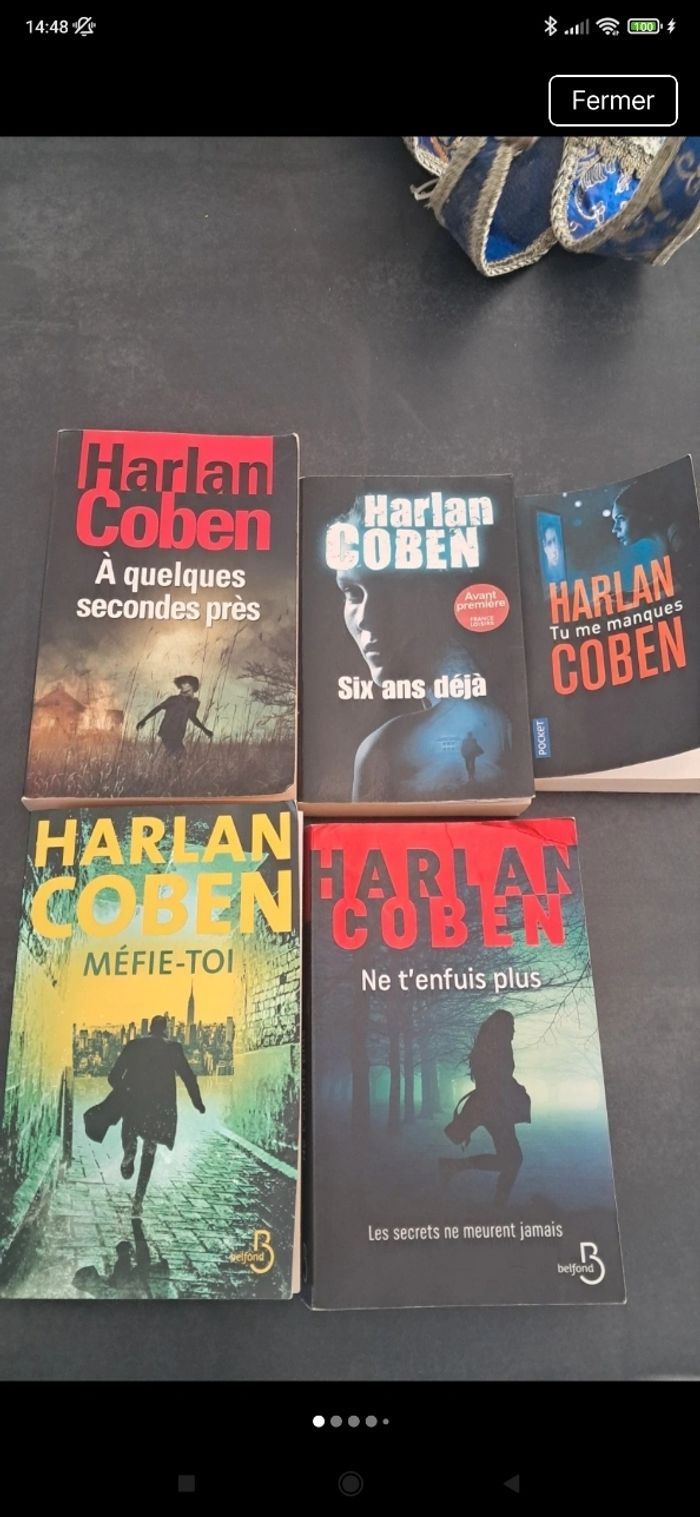 Lot ou à l'unité de livre Harlan Coben - photo numéro 9
