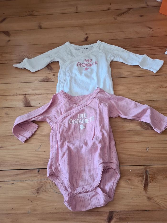 2 bodies coton lulu castagnette