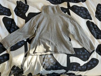 Tee shirt / haut col roulé orchestra gris 5 ans