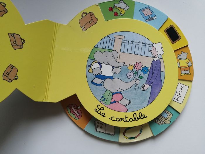 peluche et livre babar - photo numéro 7