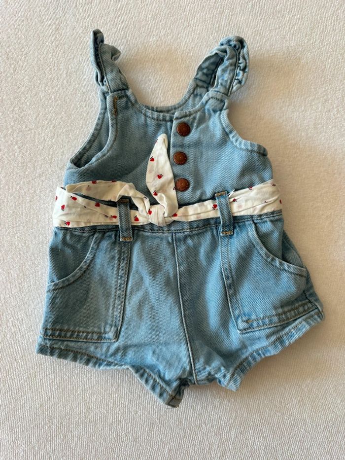 Combi short jean Kiabi 3 mois