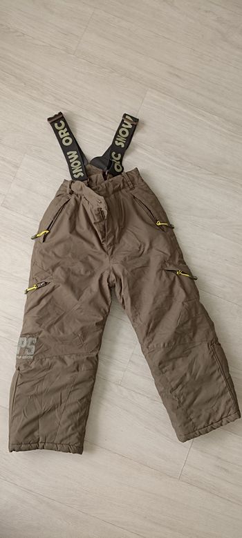 Pantalon salopette de ski orchestra 6 ans