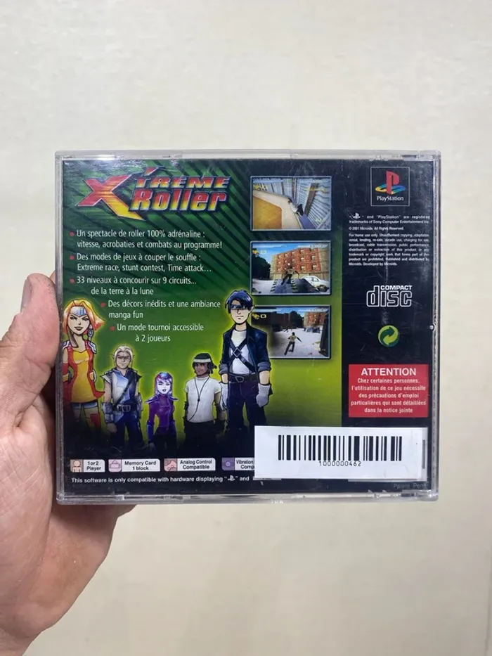 🎮 Jeu PS1 - Xtreme Roller (PlayStation 1) - photo numéro 2