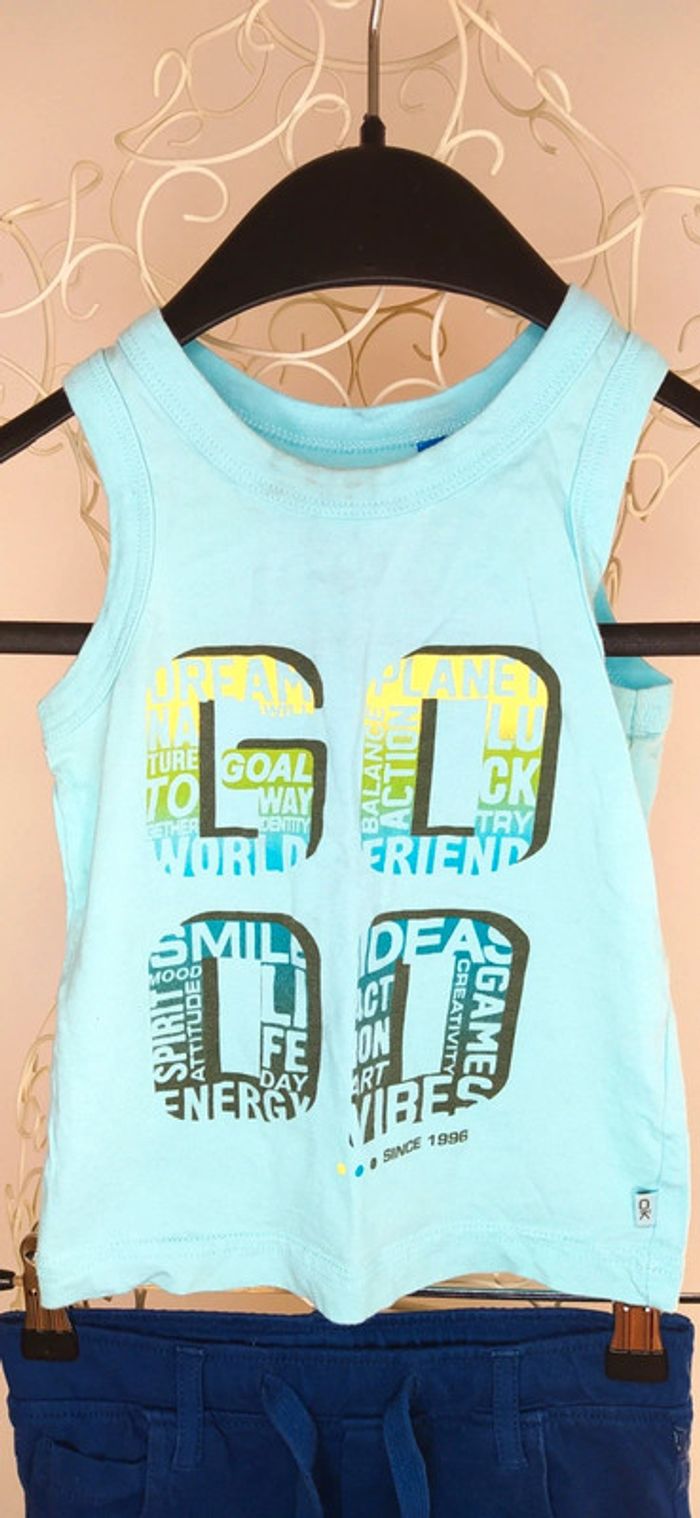 Ensemble bleu Okaïdi 2 ans - photo numéro 3