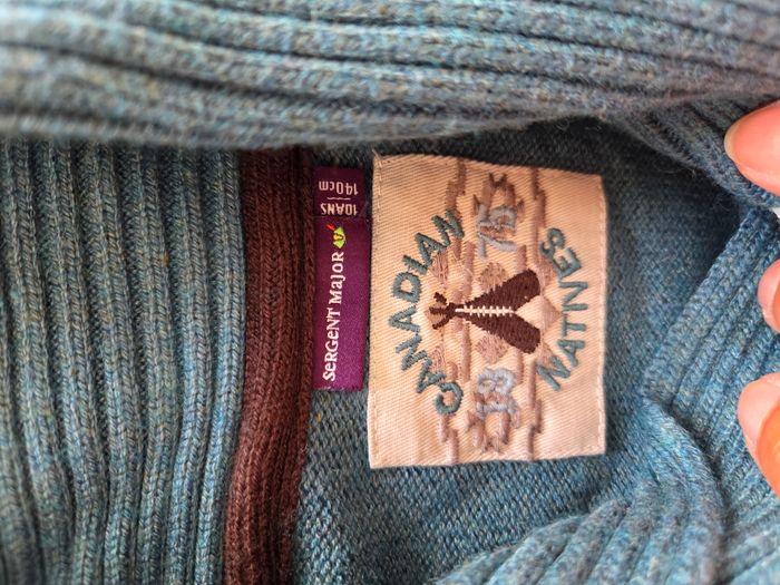 Pull garcon sergent major 10 ans. - photo numéro 3