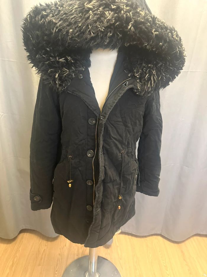 Parka chaude noire T2 - photo numéro 2