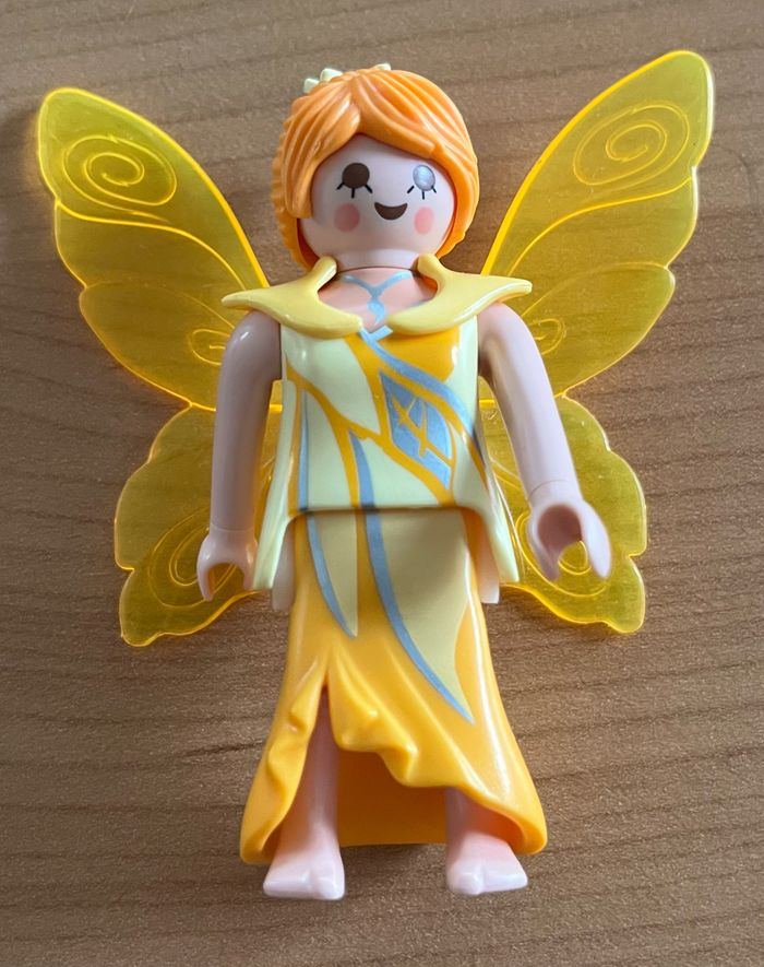 Playmobil Lot Fée Jaune Accessoires