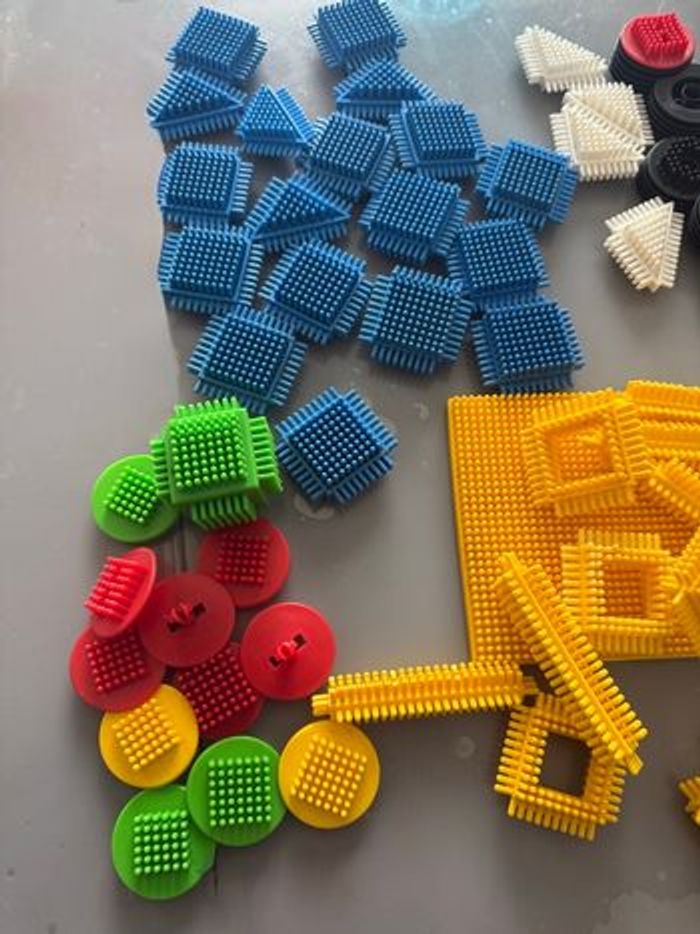 Jeu de blocs de construction Bloko colorés à picots à partir de 12 mois - photo numéro 8