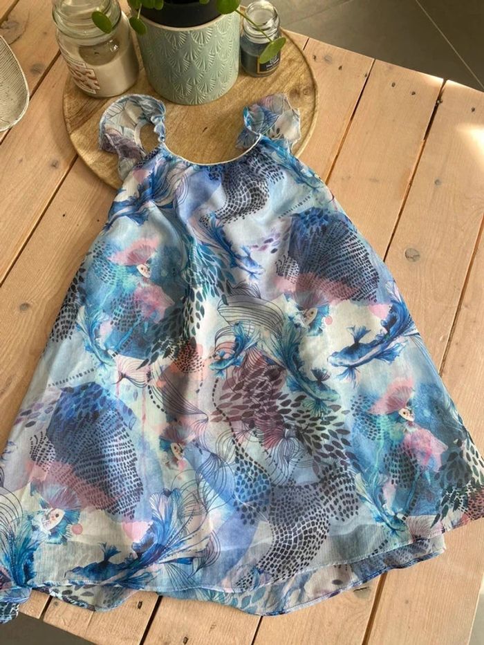 NEUF Robe 3 pommes 7 ans