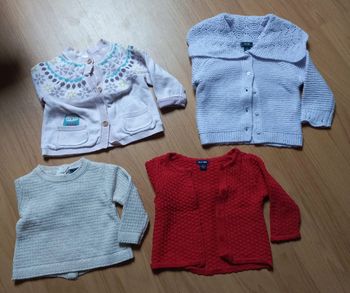 Lot de 4 gilets