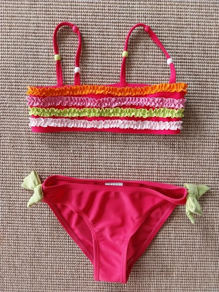 Maillot de bain 2 pièces fille
