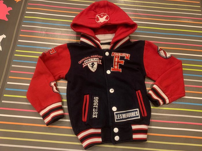 Veste type baseball 4 ans