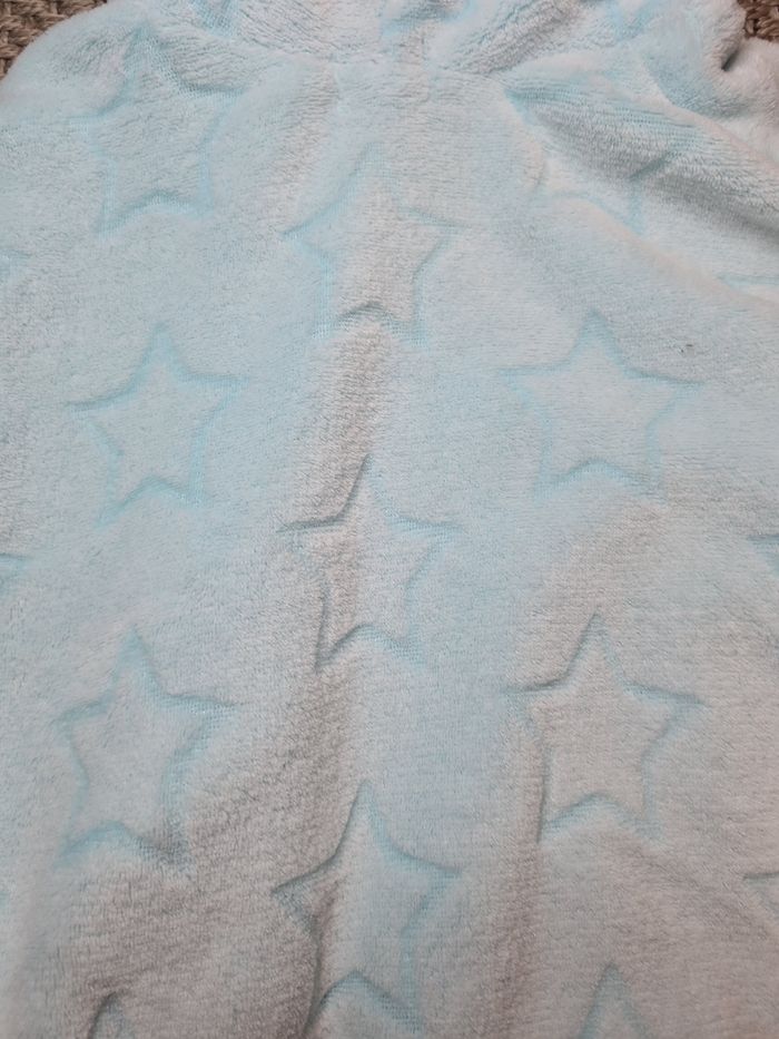 Poncho robe de chambre turquoise fille - 5 ans - photo numéro 7