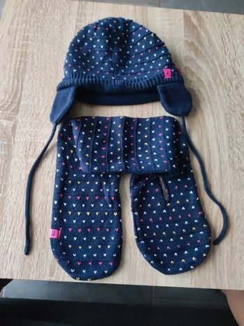 Ensemble bonnet + écharpe