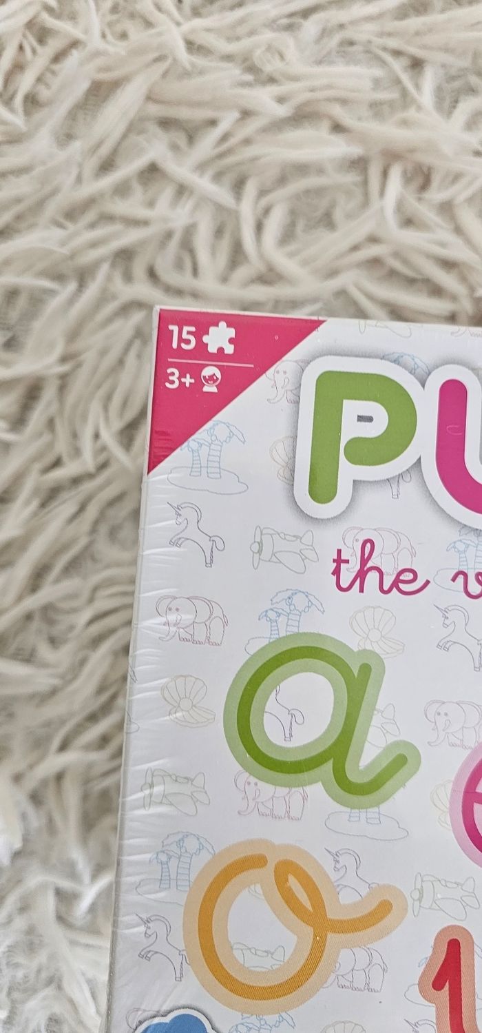 Puzzle des voyelles a partir de 3 ans Neuf - photo numéro 2