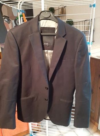 Magnifique veste homme Jules L noire DENIM B32 comme neuve