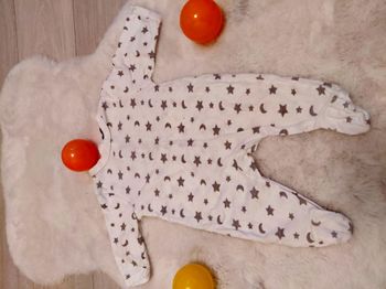 Pyjama blanc léger Kiabi 1 mois