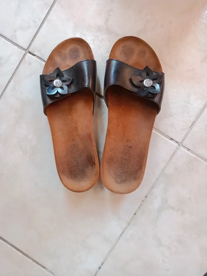 Mules nu pieds taille 39