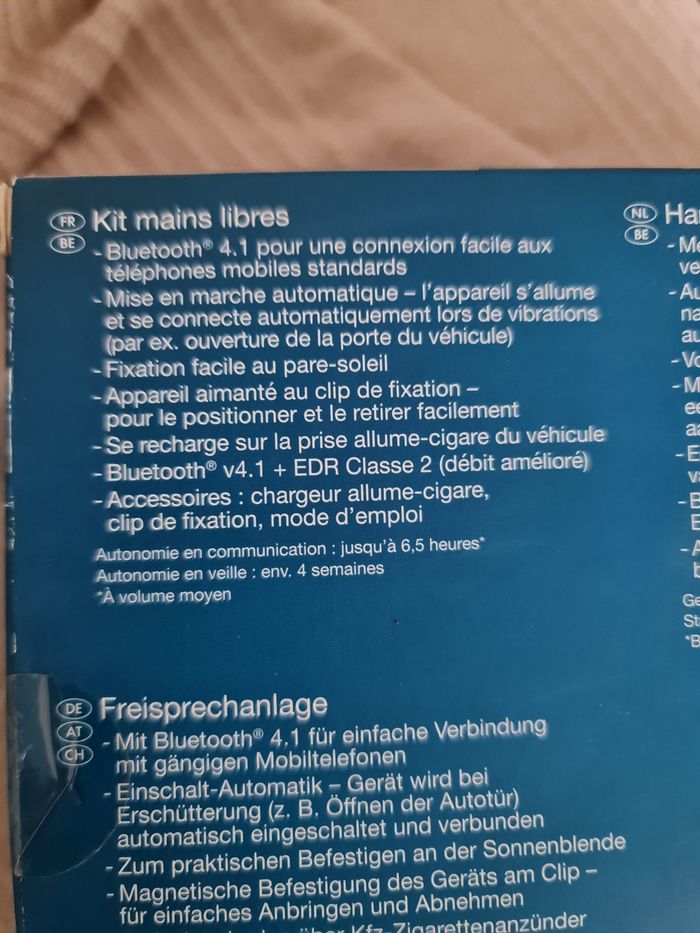 kit mains libres - photo numéro 2